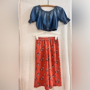 Knitworks two piece set.                             Kids Size - 7/8